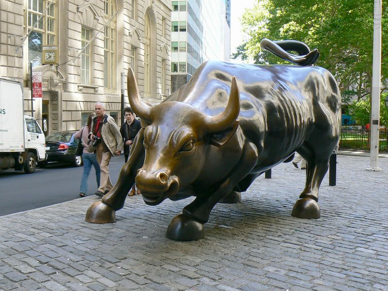 Building et Insolite: Charging Bull Wall Street 2